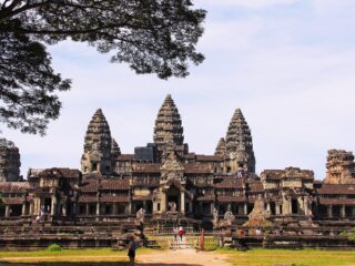Billig Rejsedestination Cambodia - Cambodja-Angkor-Wat-Krong-Siem-Reap-Buddhistiske-Tempel